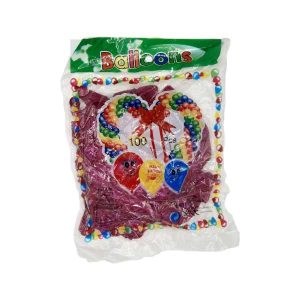 بادکنک سرخابی 6 اینچ بسته 100 تایی