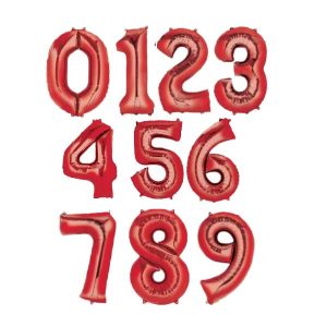 بادکنک عدد قرمز (۳۲ اینچ)