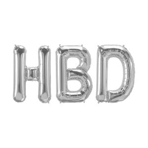 بادکنک hbd نقره ای (32 اینچ)