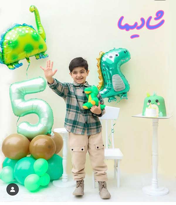دکوراسیون تولد پسرانه دایناسوری
